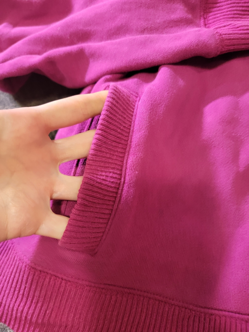 Aeropostale Magenta Full-Zip Logo Jacket ♡ Vintage Y2k - Picture 4 of 5